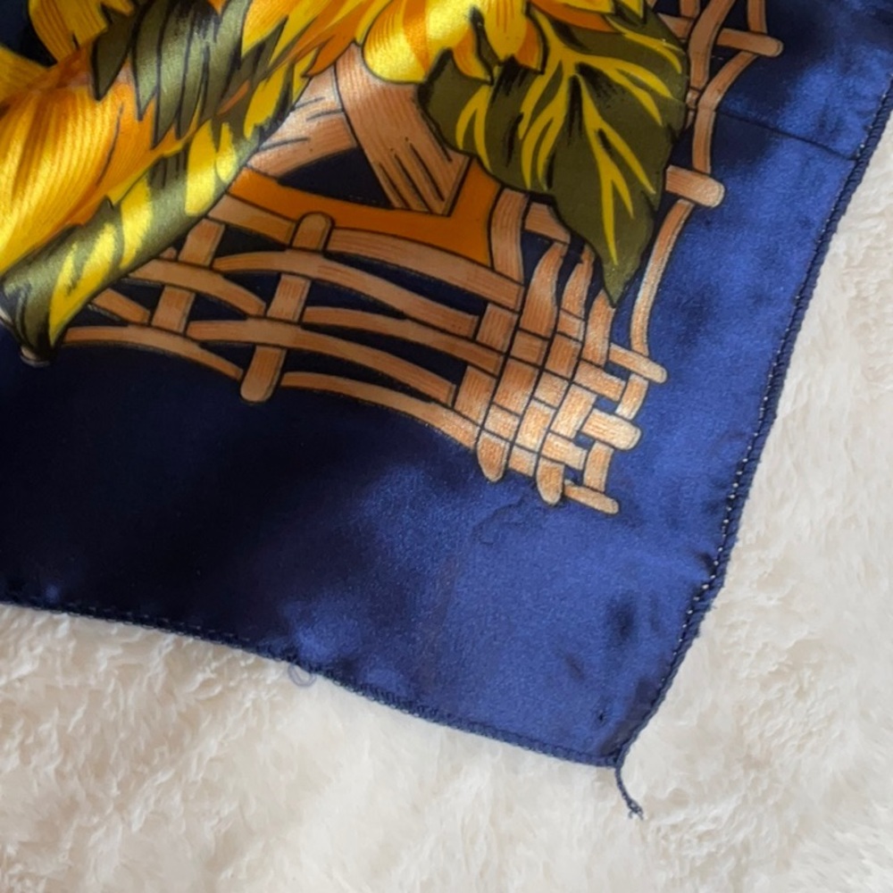 Sunflower Silk Scarf - Picture 9 of 9